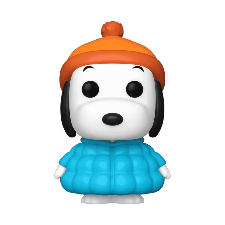 Funko Pop! Television: Peanuts - Snoopy in Blue Puffer Jacket 1681 Chase Specialty Series Exclusive - Fundom