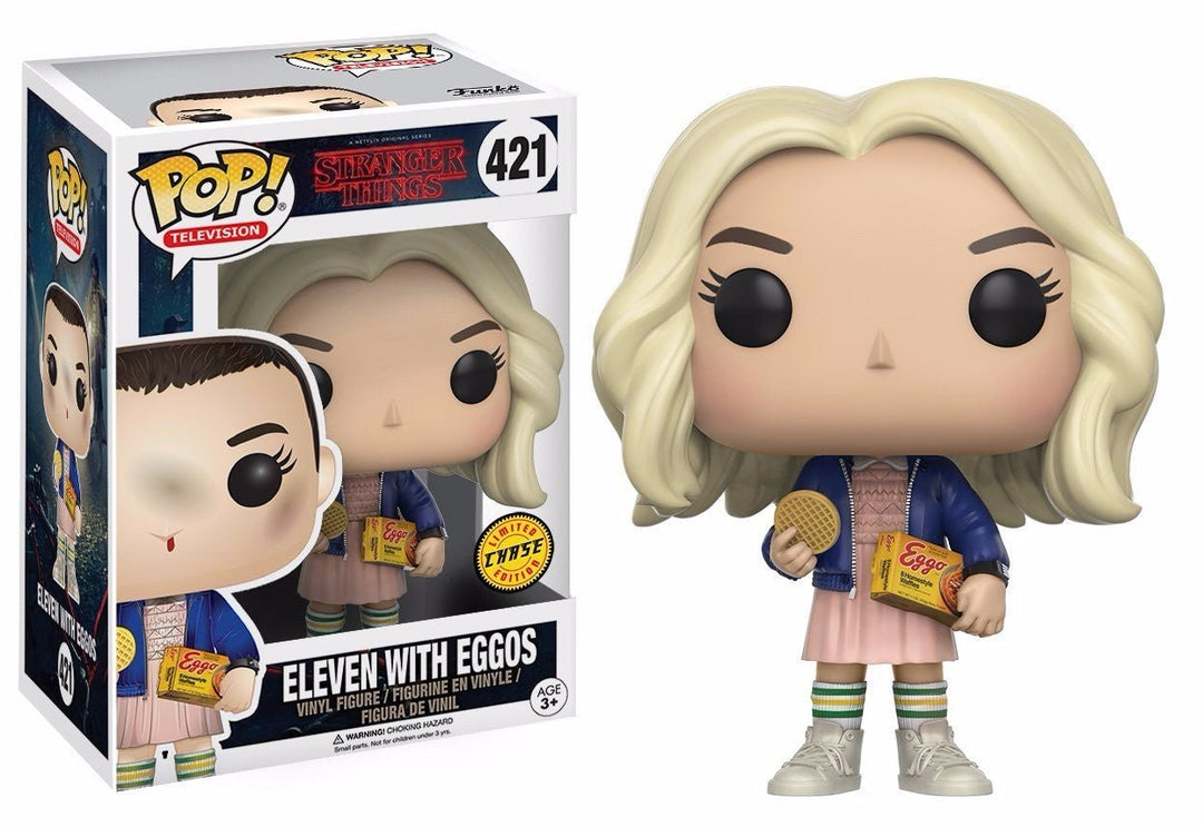 Funko Pop! Television: Stranger Things - Eleven In Wig With Eggos Chase - Fundom