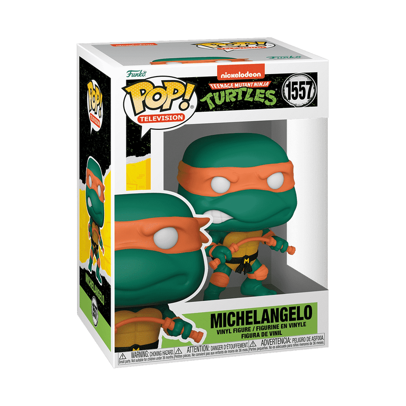 Funko Pop! Television: Teenage Mutant Ninja Turtles - Michelangelo Classic 1557 - Fundom