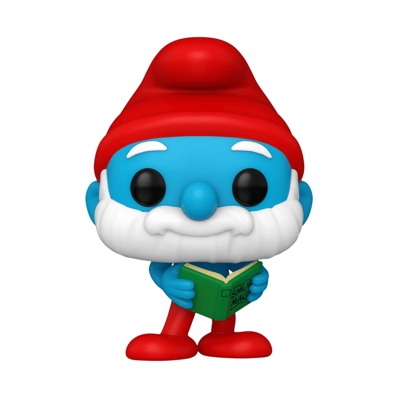 Funko Pop! Television: The Smurfs - Papa Smurf With Magic Book 1525 2024 Summer Convention - Fundom