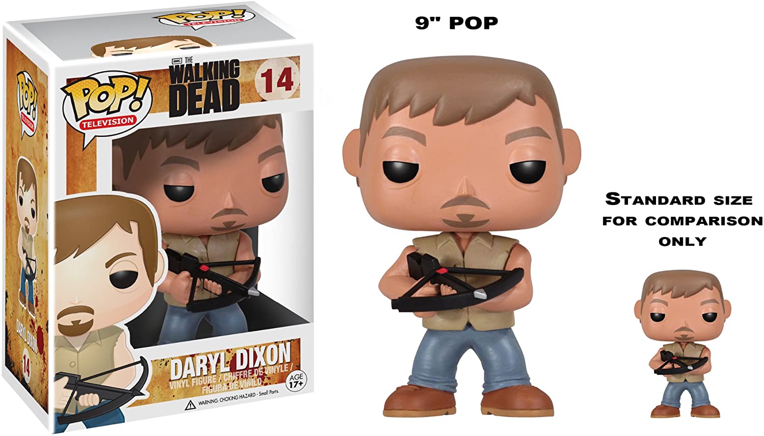 Funko POP Television Walking Dead Daryl Dixon 9" Vinyl Figure - Fundom