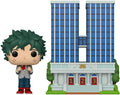 Funko Pop! Town: My Hero Academia - U.A. High School with Deku in Uniform Vinyl Figure - Fundom