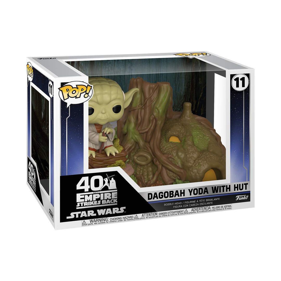 Funko Pop Town: Star Wars - Yoda's Hut Vinyl Figure - Fundom