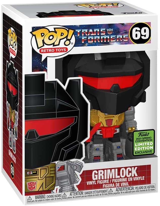 Funko Pop! Transformers Grimlock 2021 ECCC Exclusive Vinyl Figure - Fundom