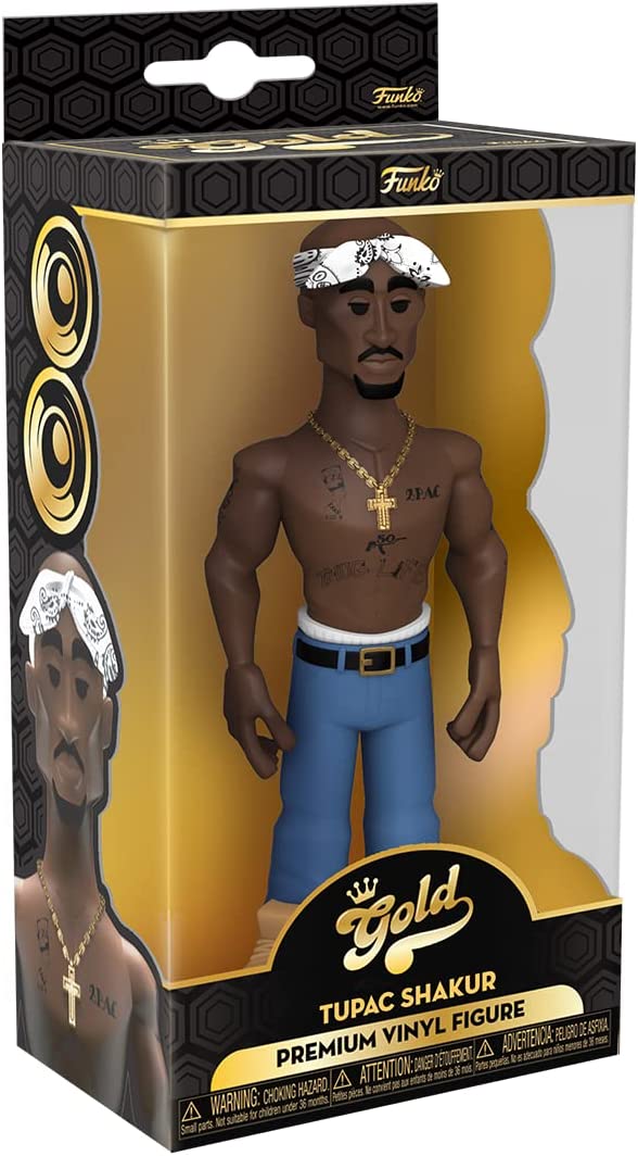 Funko Pop! Vinyl Gold: Tupac 5" Vinyl Figure - Fundom