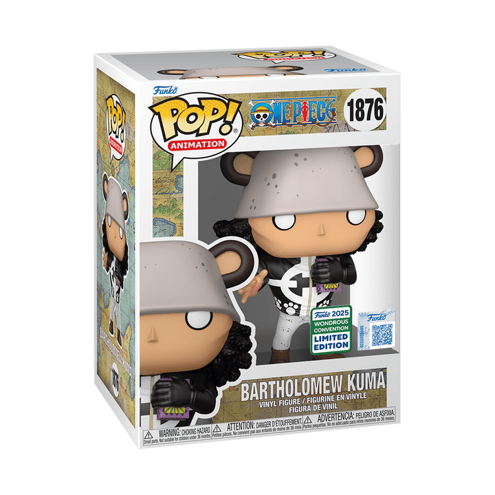 Funko Pop! with Protector Animation: One Piece - Bartholomew Kuma 1876 2025 Wondrous Convention Limited Edition - Fundom