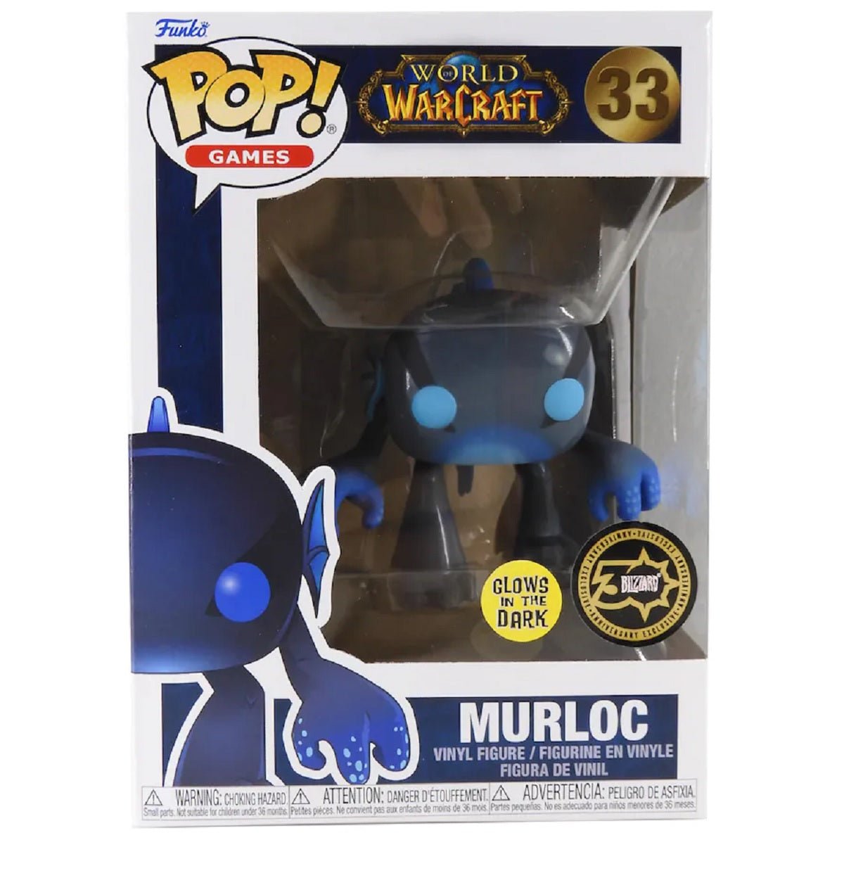Funko Pop! World Of Warcraft Murloc GITD Blizzard 30th Exclusive Vinyl Figure - Fundom