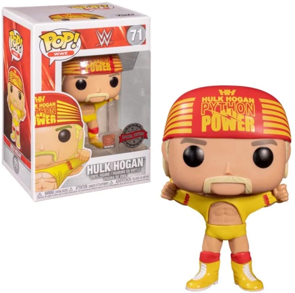 Funko Pop! WWE Hulk Hogan Wrestlemania 3 Vinyl Figure - Fundom