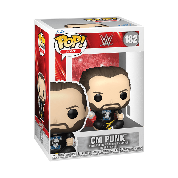 Funko Pop! WWE: WWE - CM Punk Pipe Bomb Promo 182 - Fundom
