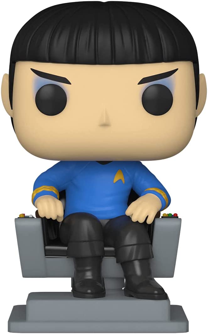Funko Pops! With Purpose Rivet TV: Star Trek - Spock in Chair - Fundom