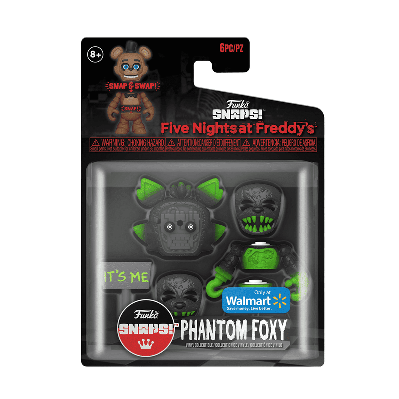 Funko SNAPS! Five Nights At Freddy's - Phantom Foxy Walmart Exclusive - Fundom