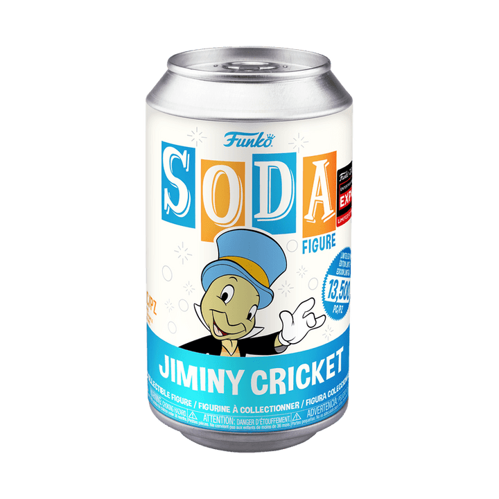 Funko Soda Vinyl: Disney - Jiminy Cricket 2024 Limited Edition Entertainment Expo Shared Exclusive - Fundom