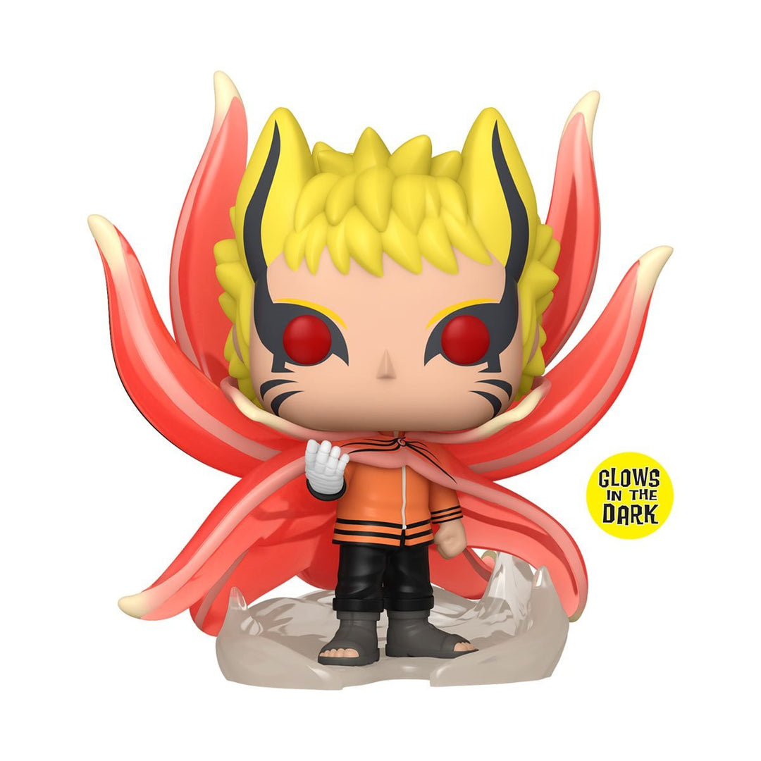 Funko Super Pop! Boruto: Naruto Next Generations - Naruto Baryon Mode 6 - inch Glow - in - the - Dark AAA Anime Exclusive - Fundom