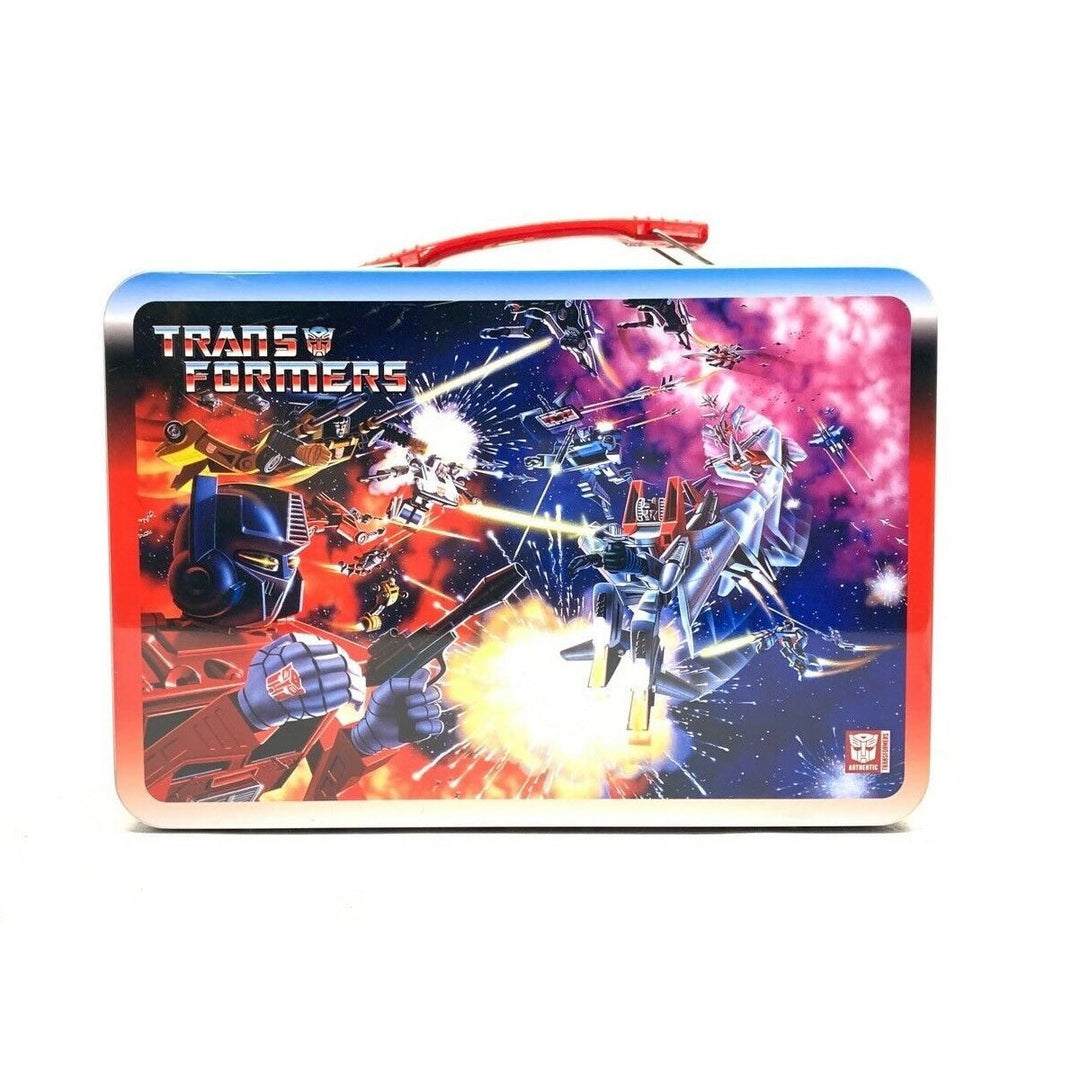 Funko Transformers Vs G.I.Joe Metal Lunch Box Exclsuive New Empty Tin - Fundom