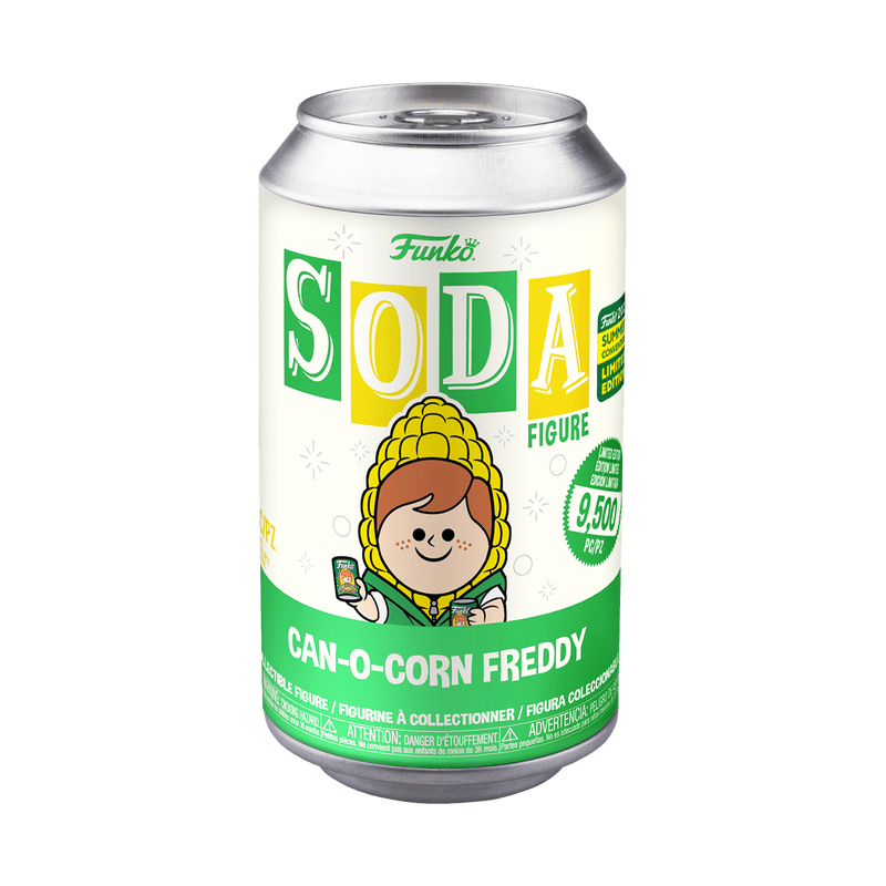 Funko Vinyl SODA Can - O - Corn Freddy 2024 Summer Convention - Fundom