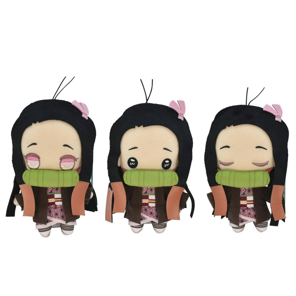 FuRyu Demon Slayer: Kimetsu no Yaiba Nezuko Plush Toy Set of 3 6" - Fundom