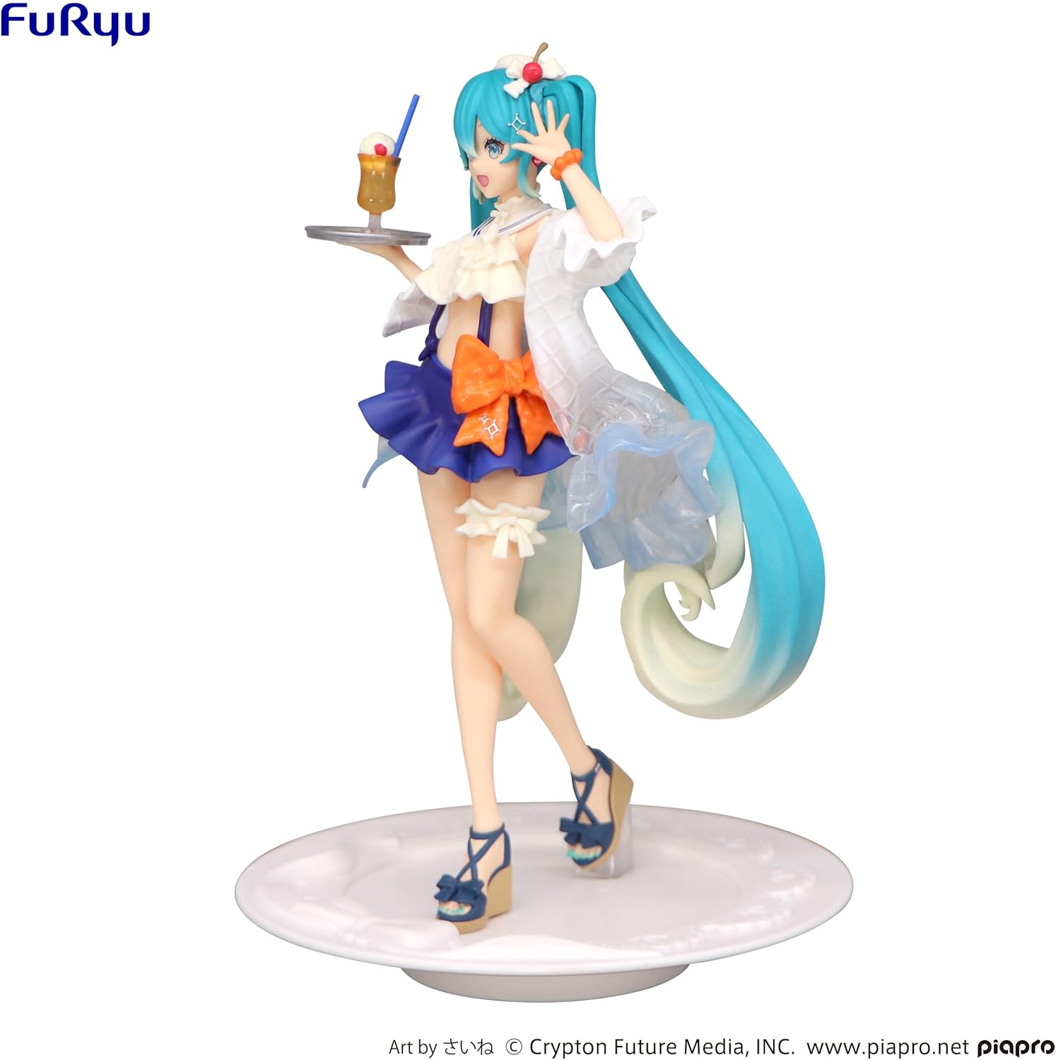 FuRyu - Hatsune Miku - Exceed Creative SweetSweets Series Tropical Juice Figure - Fundom