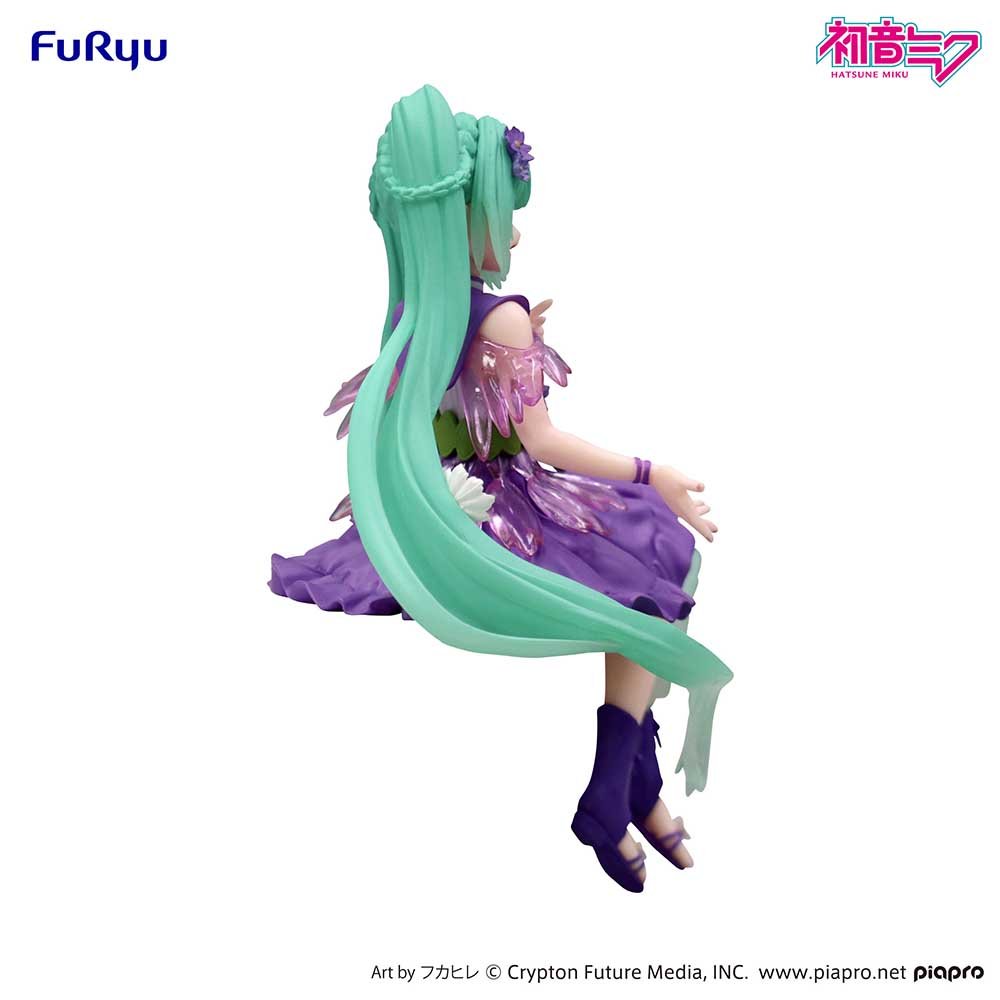 FuRyu - Hatsune Miku - Hatsune Miku Noodle Stopper Figure Flower Fairy Cosmos Purple Color Version - Fundom