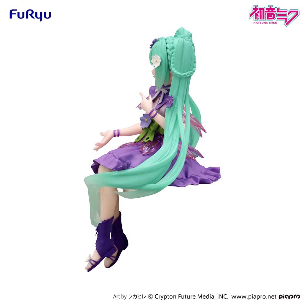 FuRyu - Hatsune Miku - Hatsune Miku Noodle Stopper Figure Flower Fairy Cosmos Purple Color Version - Fundom