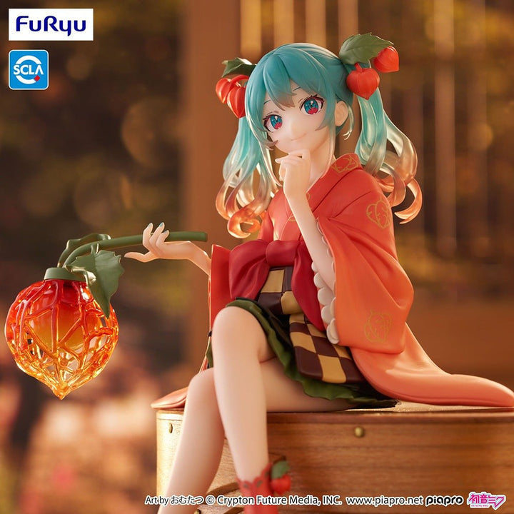 FuRyu - Hatsune Miku - Hatsune Miku Noodle Stopper Figure Flower Fairy Winter Cherry - Fundom