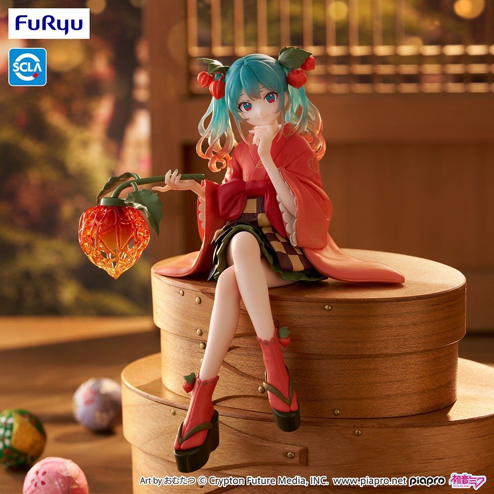 FuRyu - Hatsune Miku - Hatsune Miku Noodle Stopper Figure Flower Fairy Winter Cherry - Fundom