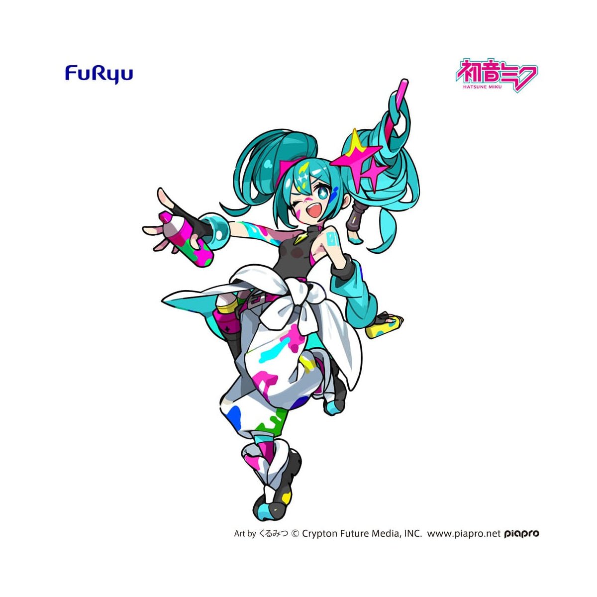 FuRyu - Hatsune Miku - Hatsune Miku Trio Try iT Figure Paint Girl - Fundom