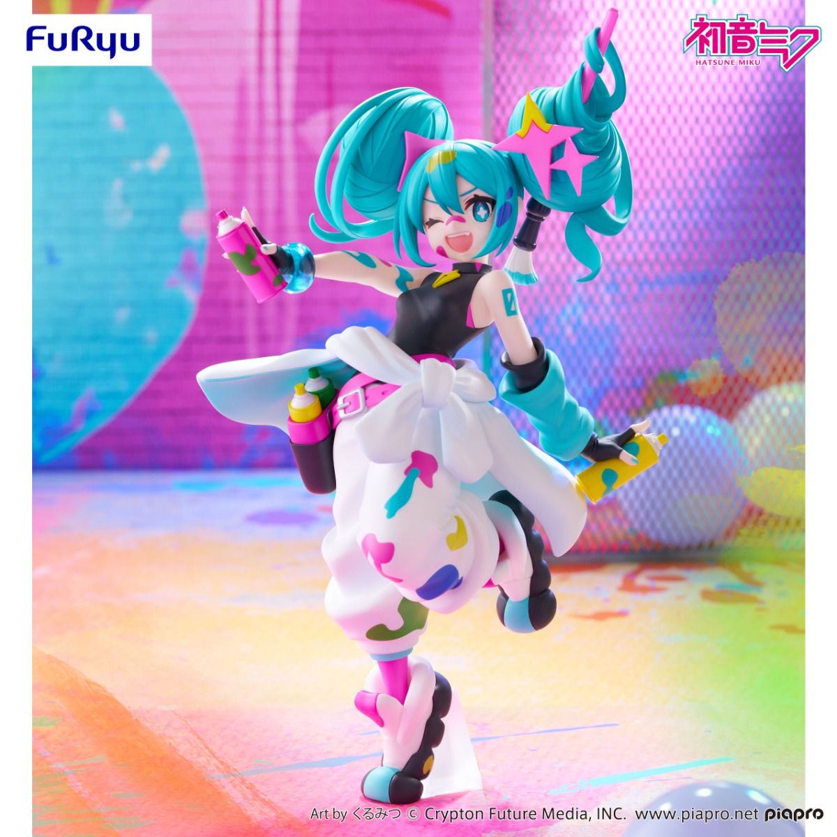 FuRyu - Hatsune Miku - Hatsune Miku Trio Try iT Figure Paint Girl - Fundom