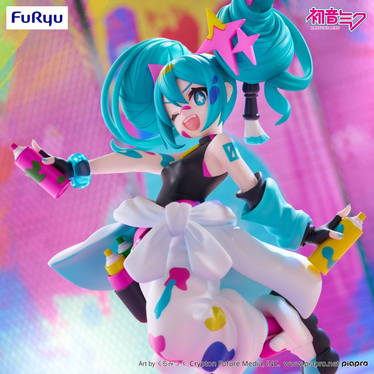 FuRyu - Hatsune Miku - Hatsune Miku Trio Try iT Figure Paint Girl - Fundom