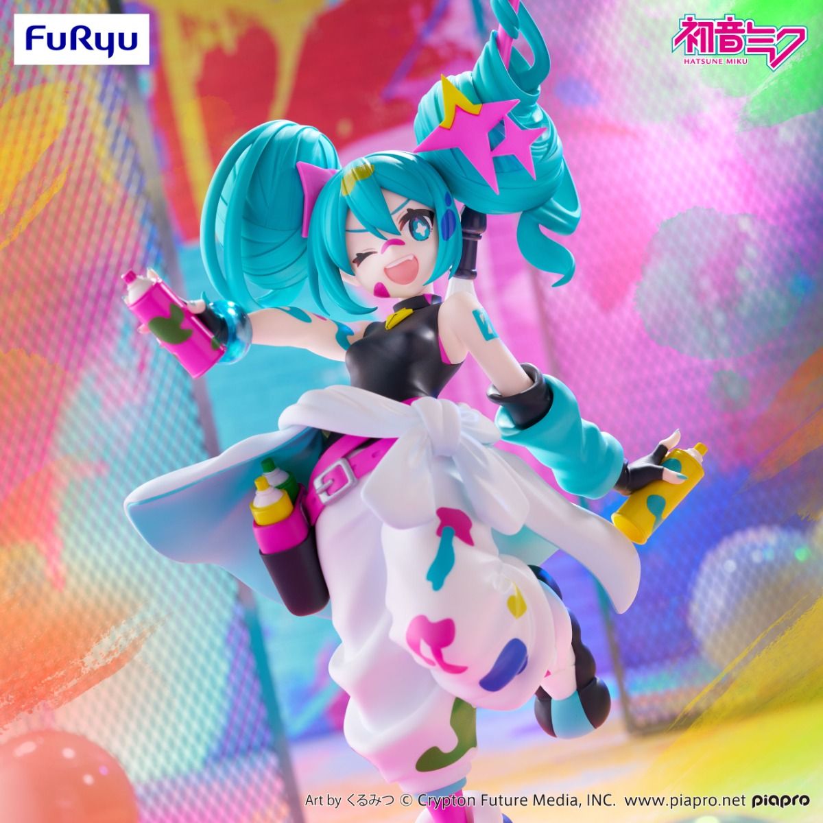 FuRyu - Hatsune Miku - Hatsune Miku Trio Try iT Figure Paint Girl - Fundom