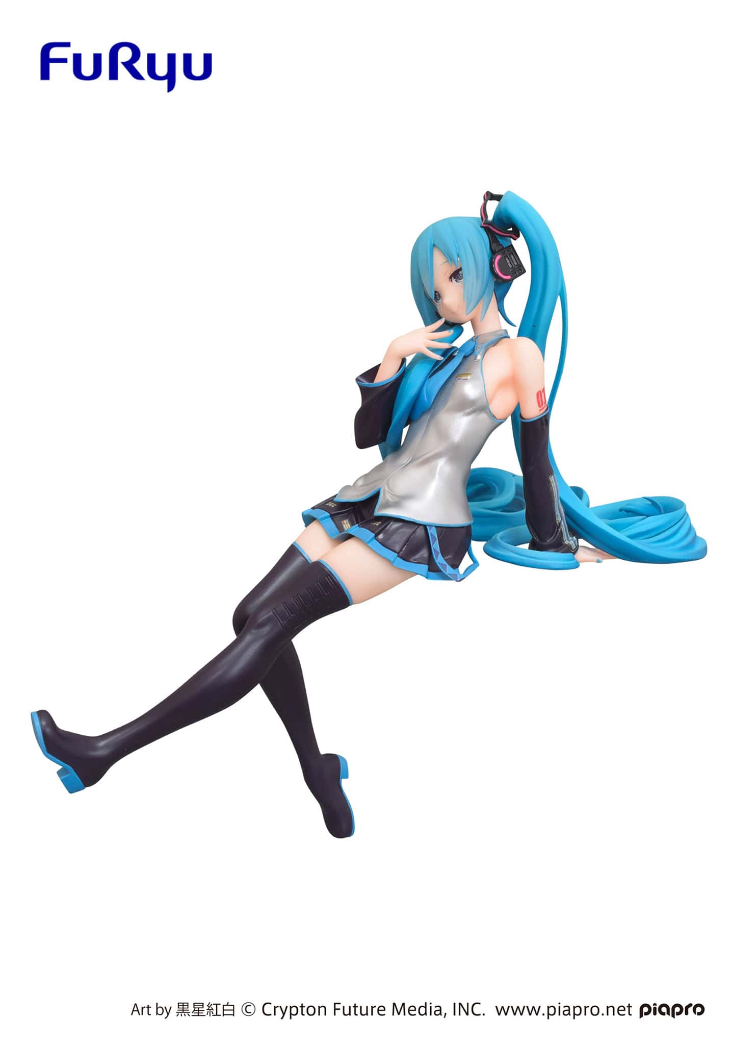 FuRyu - Hatsune Miku Kuroboshi Kouhaku Version Noodle Stopper Figure - Fundom