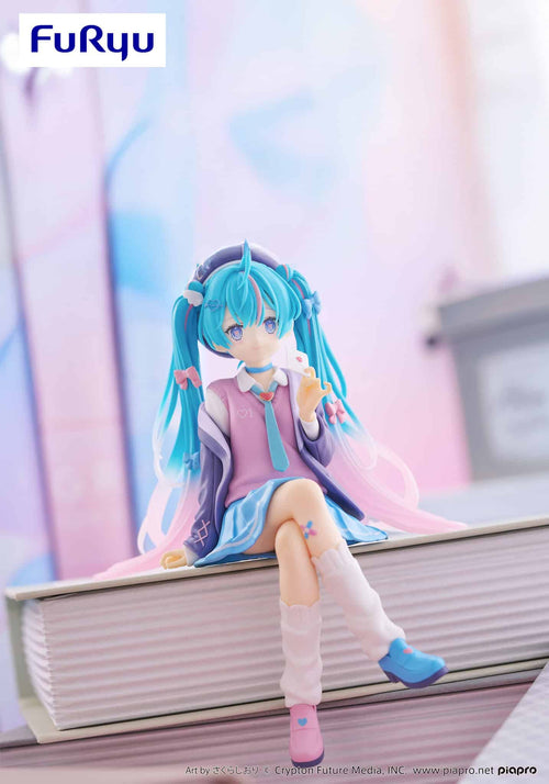 FuRyu - Hatsune Miku Love Blazer Navy Color Version Noodle Stopper Figure - Fundom