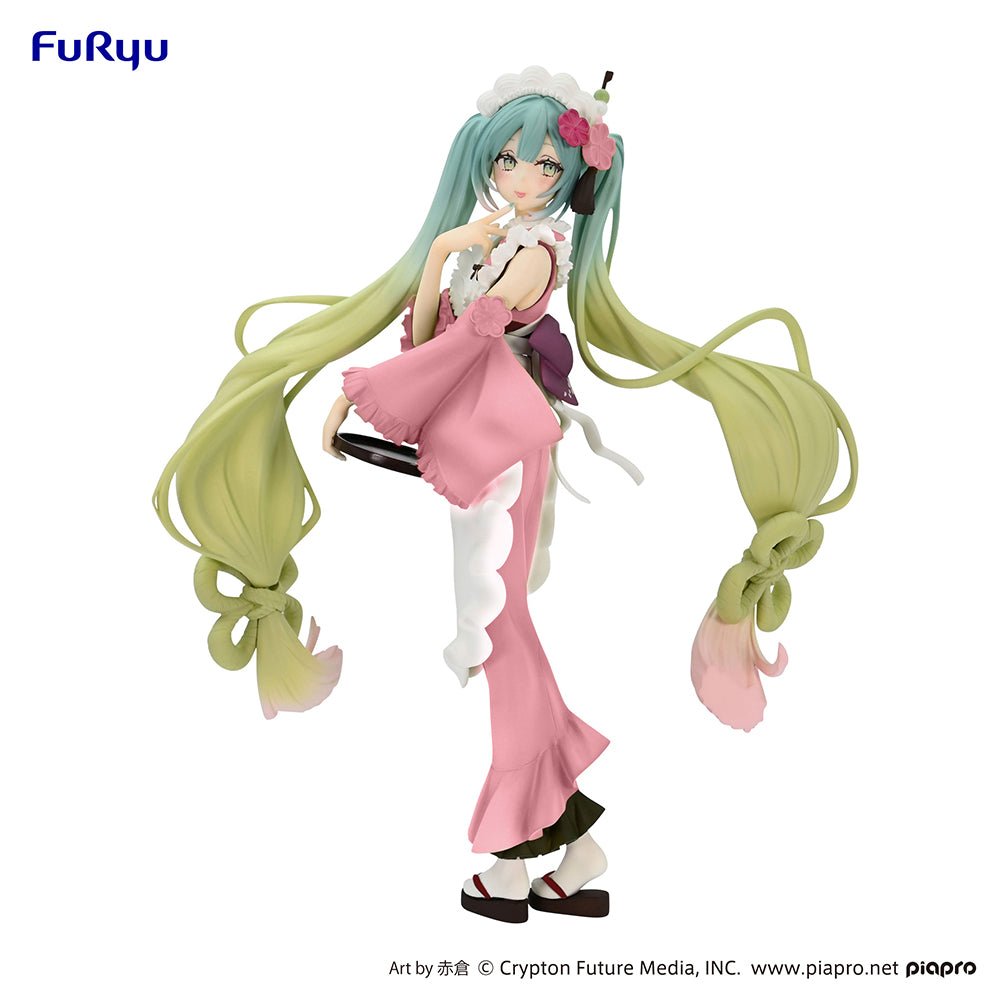 FuRyu - Hatsune Miku Matcha Green Tea Parfait Another Color Exceed Creative Figure - Fundom