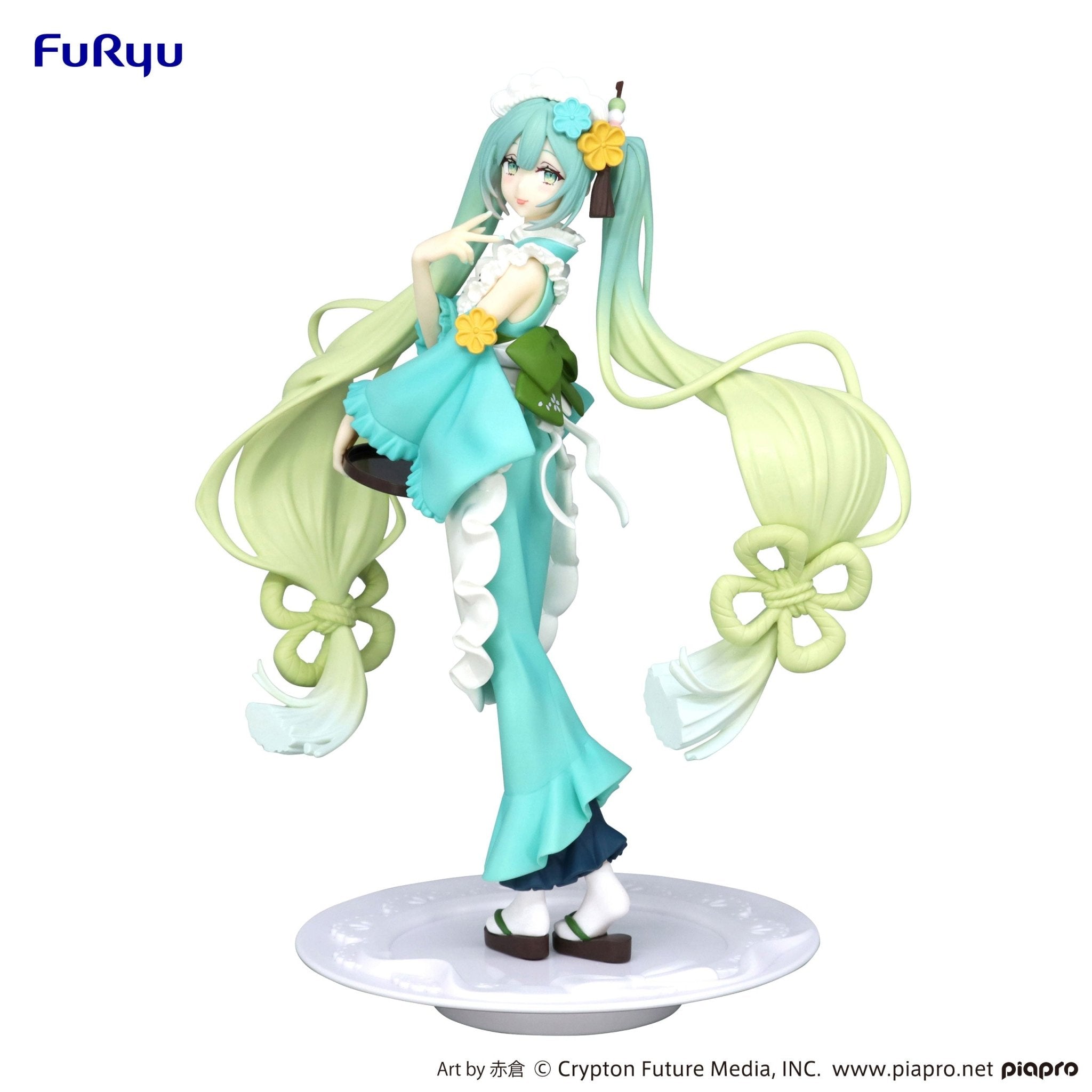 FuRyu - Hatsune Miku - Matcha Green Tea Parfait Mint Version Exceed Creative Figure - Fundom