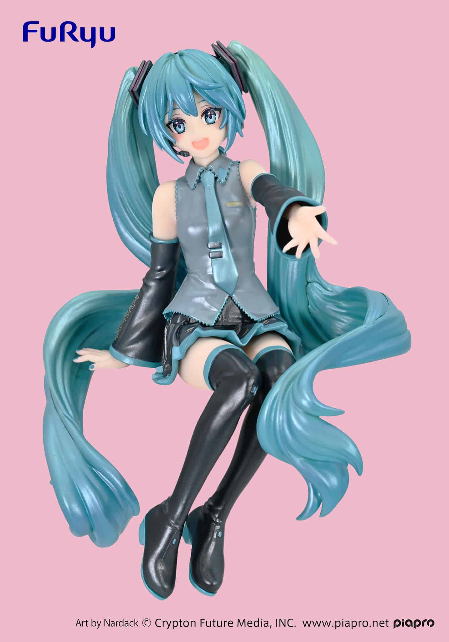 FuRyu - Hatsune Miku Nardack Pearl Color Version Noodle Stopper Figure - Fundom