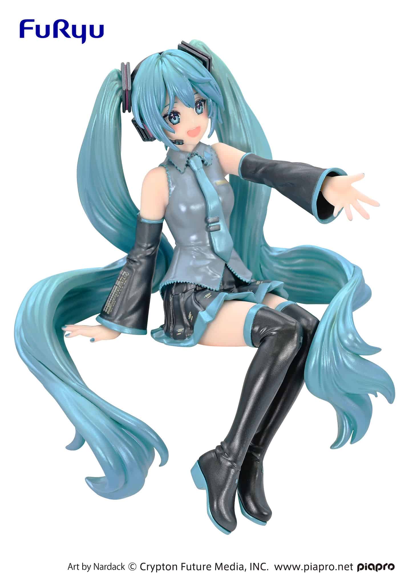 FuRyu - Hatsune Miku Nardack Pearl Color Version Noodle Stopper Figure - Fundom