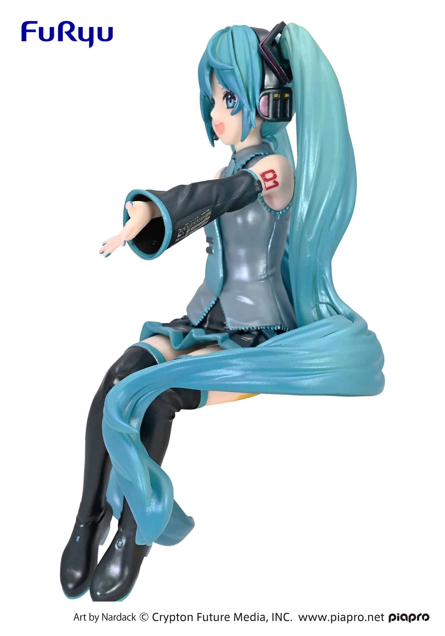 FuRyu - Hatsune Miku Nardack Pearl Color Version Noodle Stopper Figure - Fundom