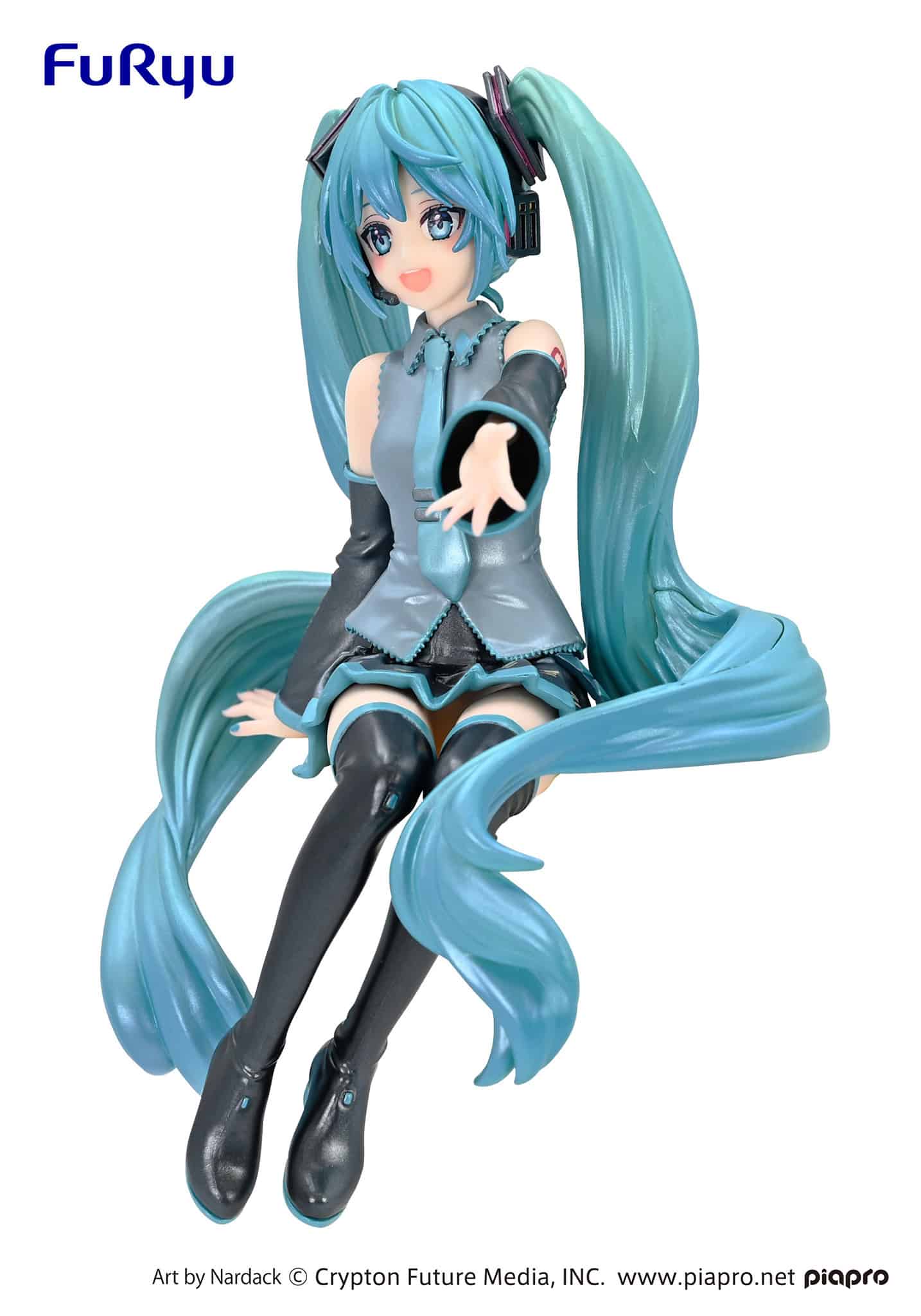 FuRyu - Hatsune Miku Nardack Pearl Color Version Noodle Stopper Figure - Fundom