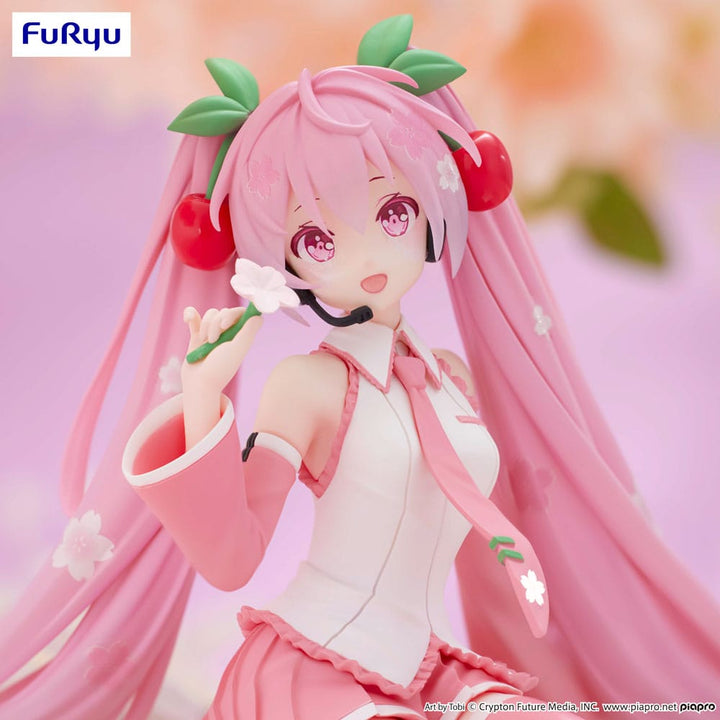 FuRyu Hatsune Miku Noodle Stopper Figure Sakura Miku 2024 - Fundom