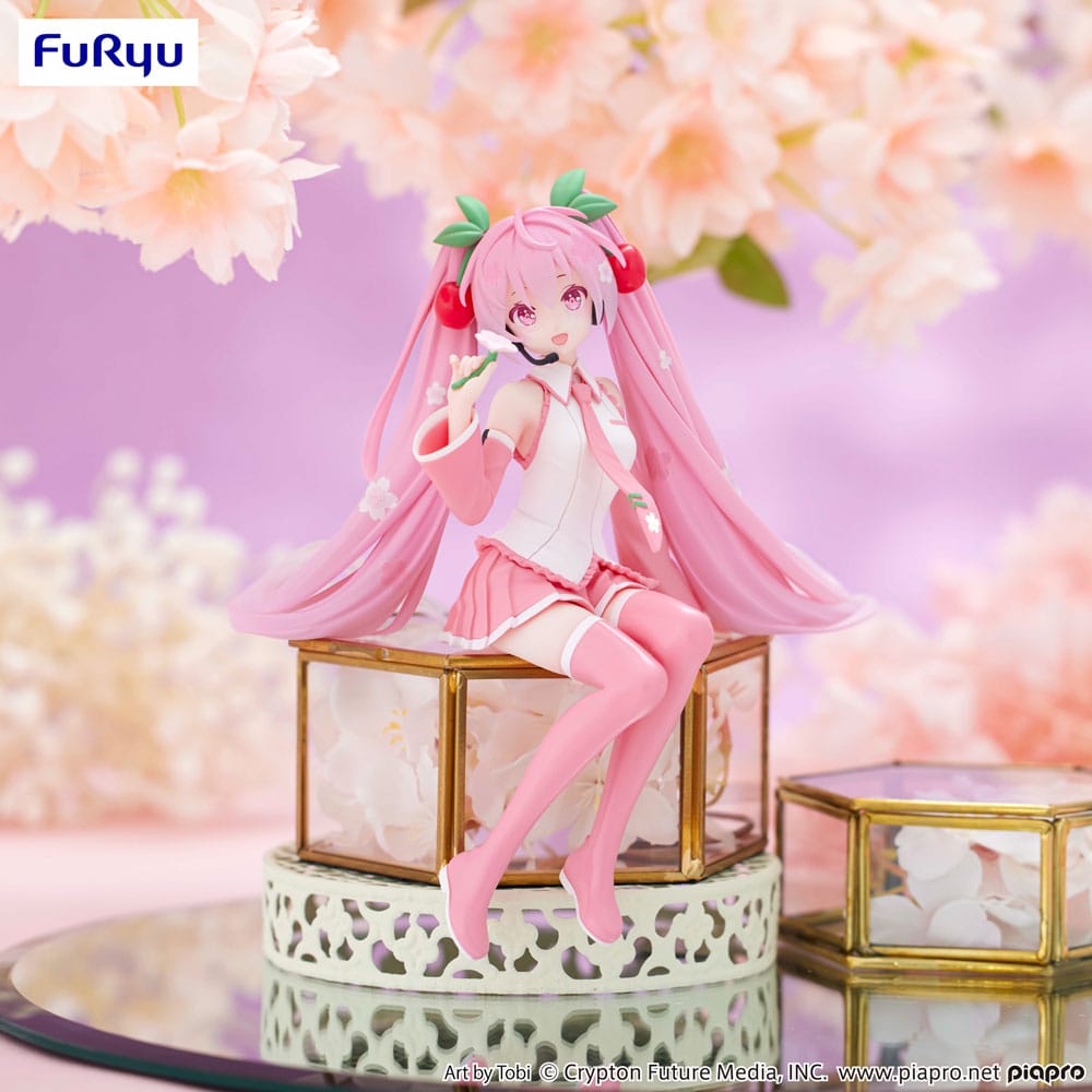 FuRyu Hatsune Miku Noodle Stopper Figure Sakura Miku 2024 - Fundom