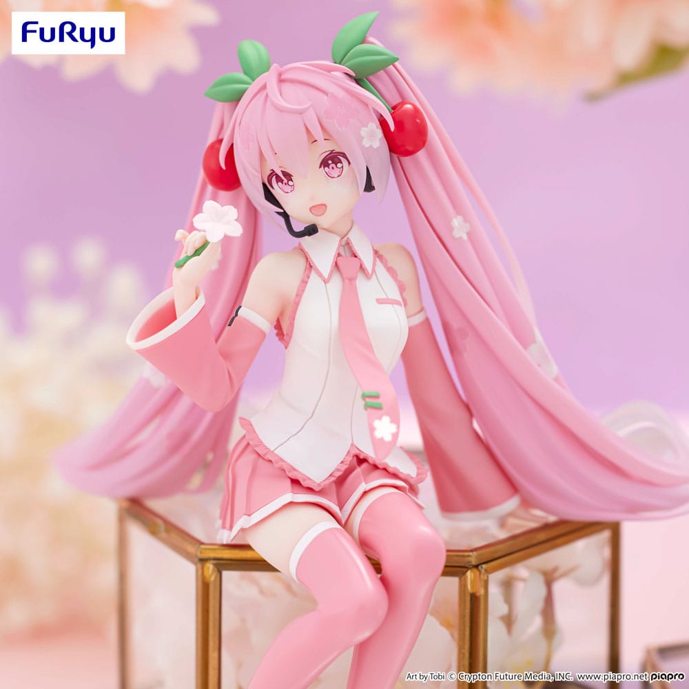 FuRyu Hatsune Miku Noodle Stopper Figure Sakura Miku 2024 - Fundom