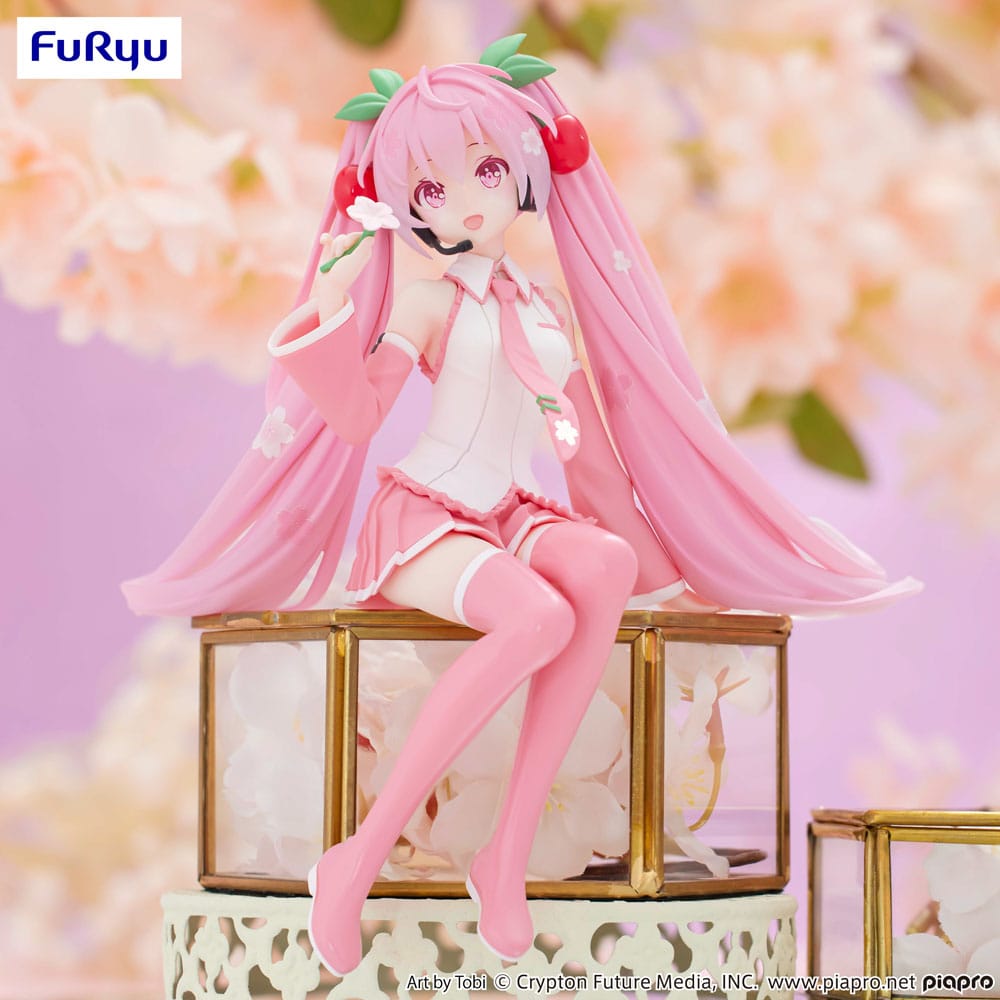 FuRyu Hatsune Miku Noodle Stopper Figure Sakura Miku 2024 - Fundom