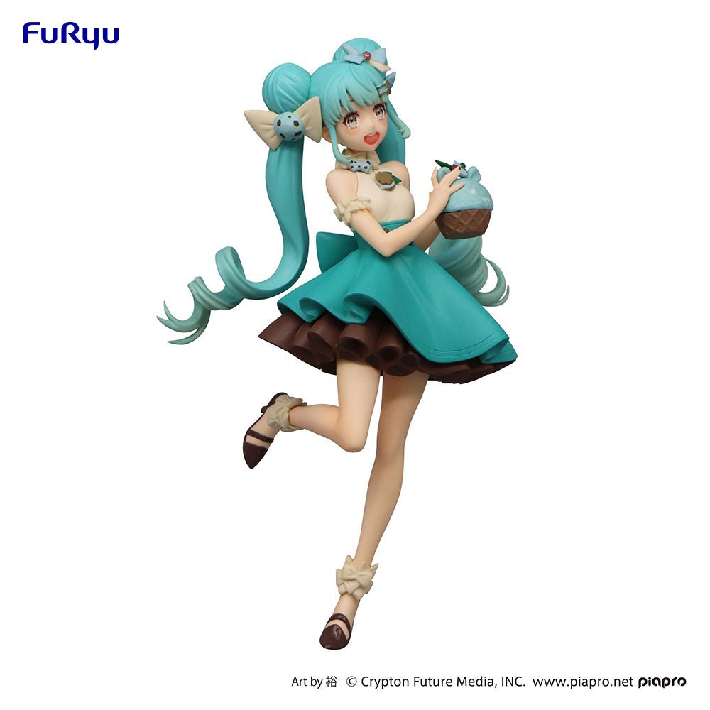 FuRyu - Hatsune Miku Prize SweetSweets Series Chocolate Mint Version Re - run Figure - Fundom