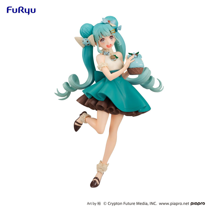 FuRyu - Hatsune Miku Prize SweetSweets Series Chocolate Mint Version Re - run Figure - Fundom
