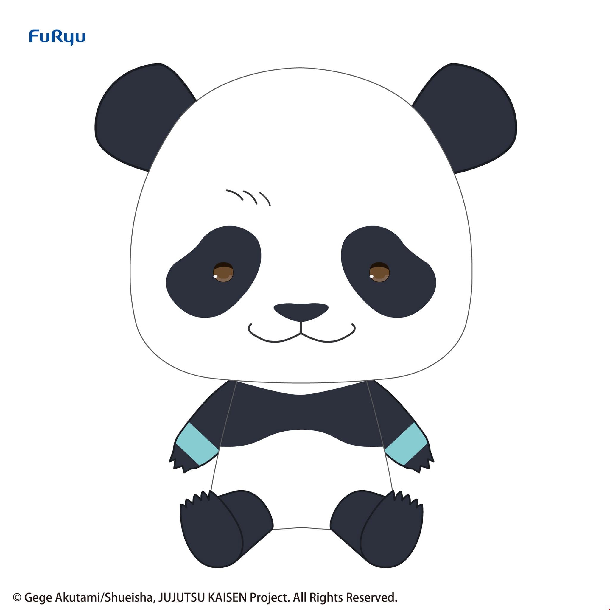 FuRyu Jujutsu Kaisen Kyurumaru Big Plush Toy - Panda 10" - Fundom
