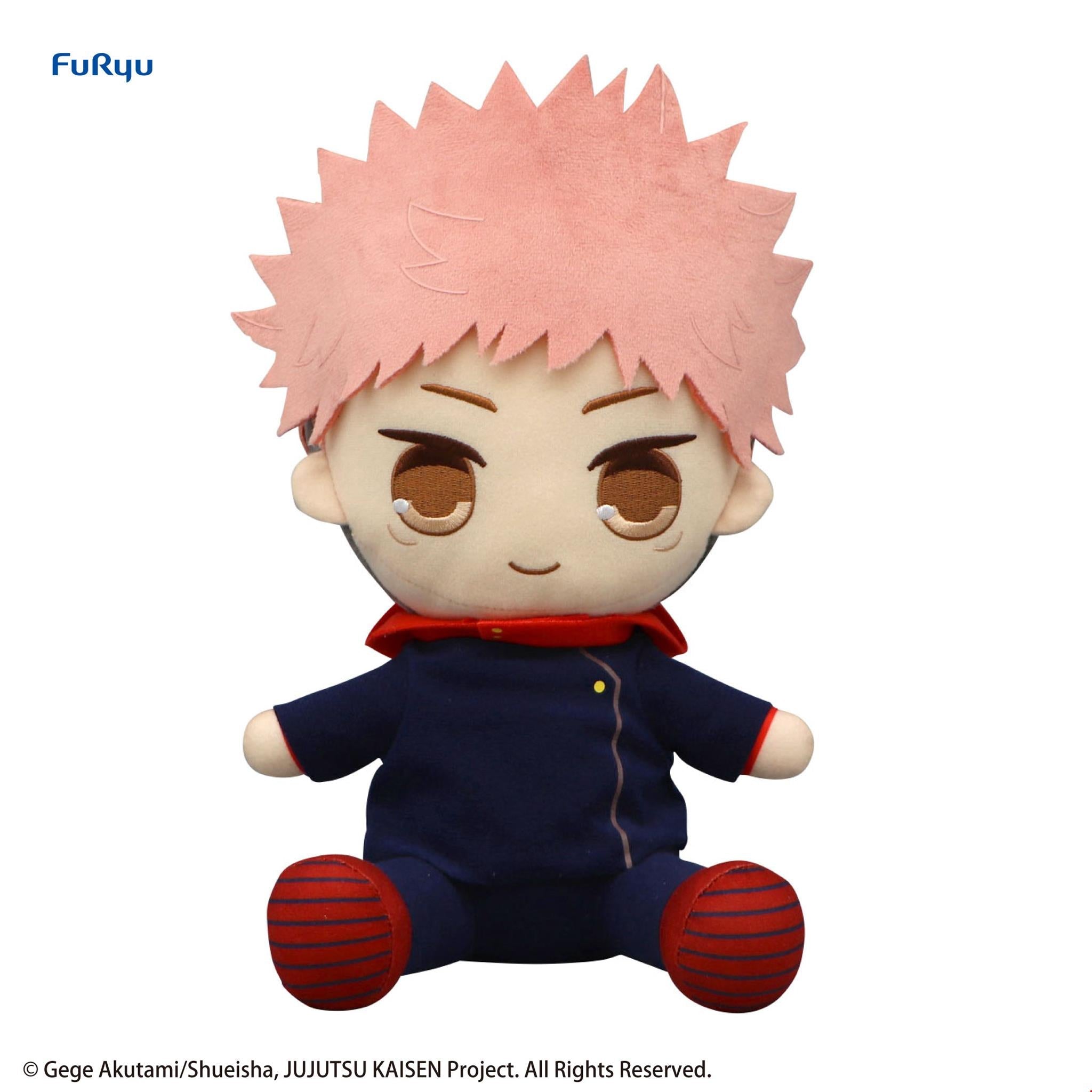 FuRyu Jujutsu Kaisen Kyurumaru Big Plush Toy - Yuji Itadori 10" - Fundom