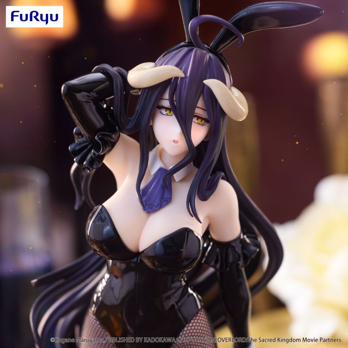 FuRyu - Overlord - Albedo BiCute Bunnies Black Color Version Prize