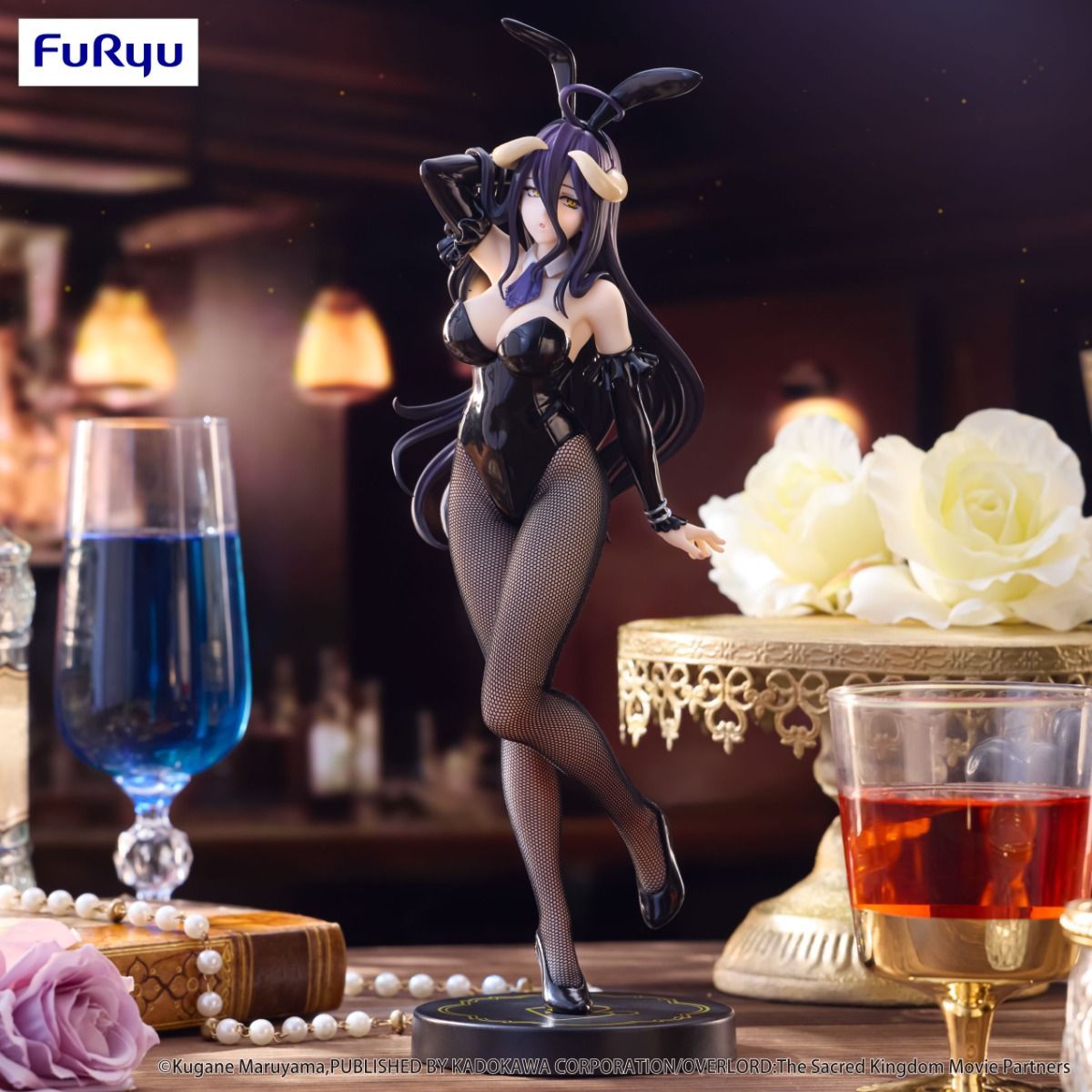 FuRyu - Overlord - Albedo BiCute Bunnies Black Color Version Prize Figure - Fundom