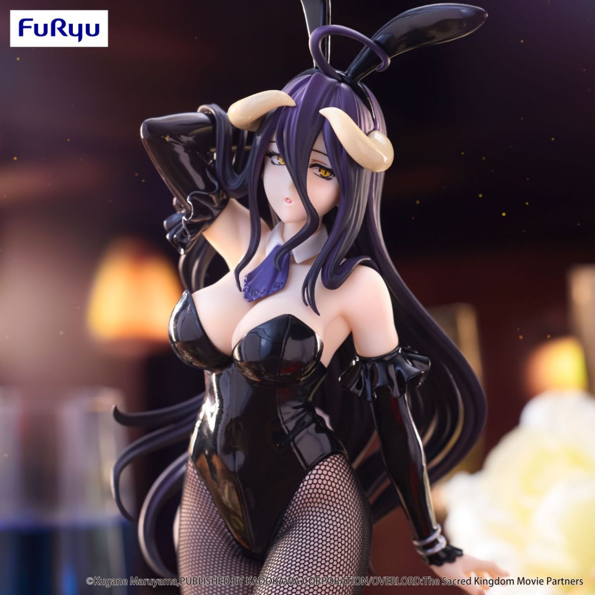 FuRyu - Overlord - Albedo BiCute Bunnies Black Color Version Prize Figure - Fundom
