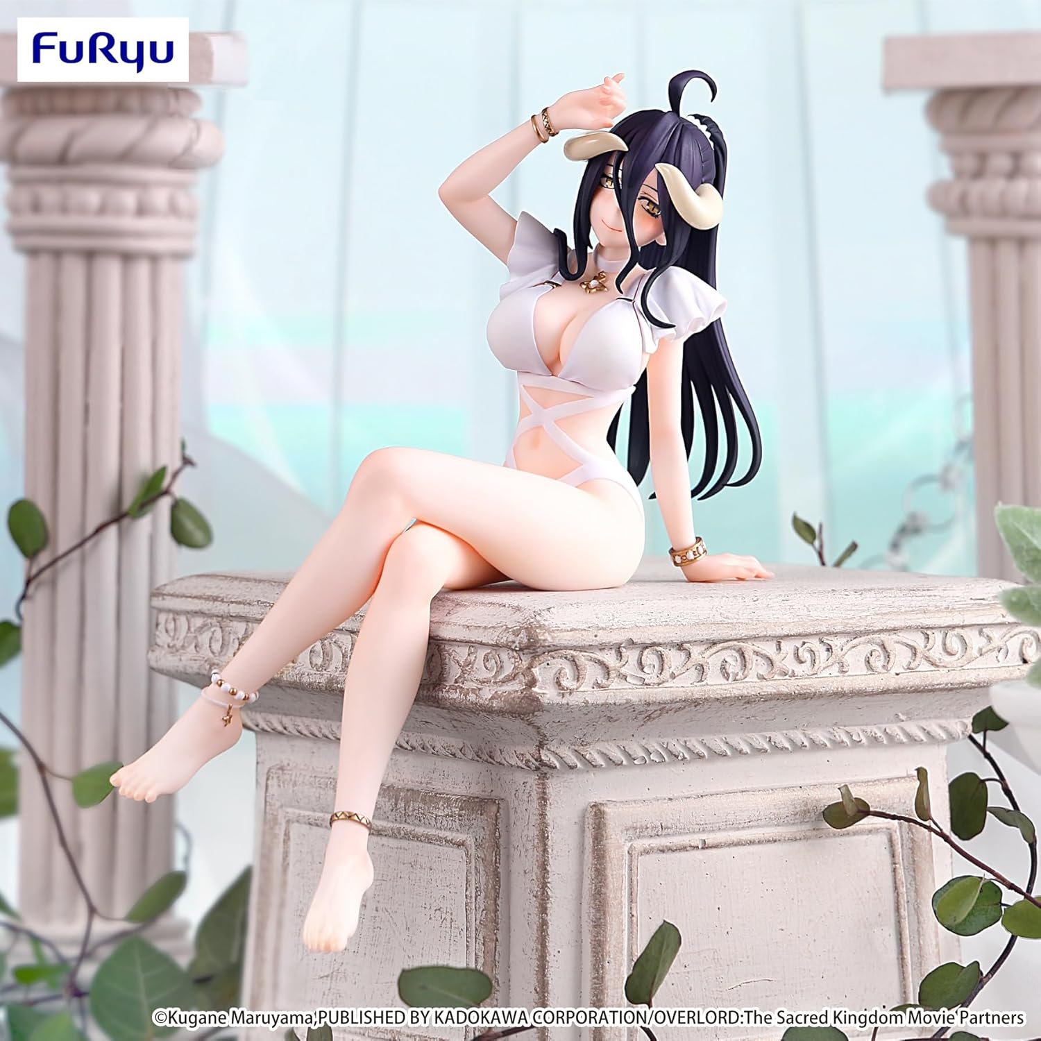 FuRyu - Overlord - Albedo Swimsuit Version Noodle Stopper Figure - Fundom