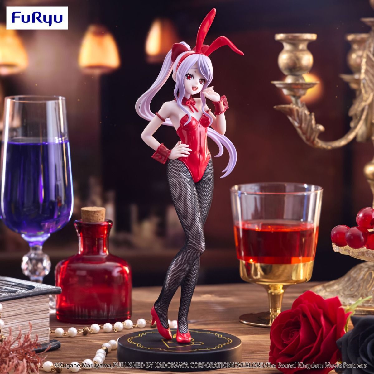 FuRyu - Overlord - Shalltear BiCute Bunnies Red Color Version Prize Figure - Fundom